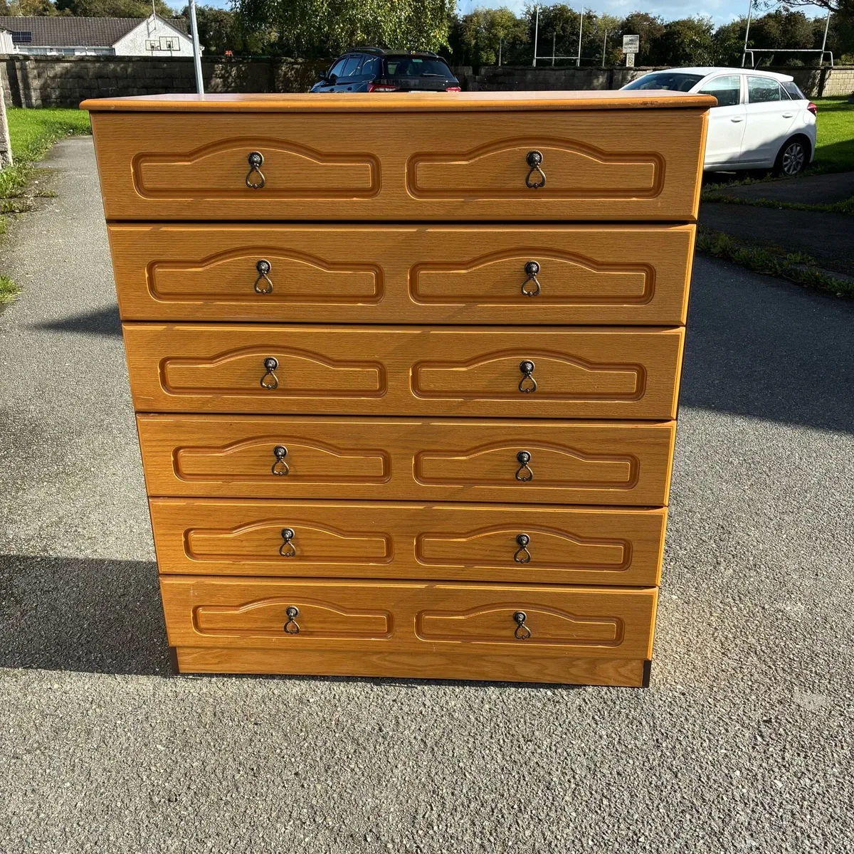 Tall large Solid Chest of Drawers - Image 1