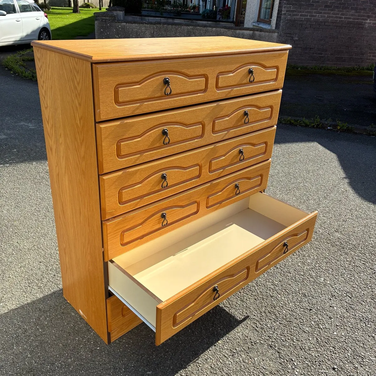 Tall large Solid Chest of Drawers - Image 3