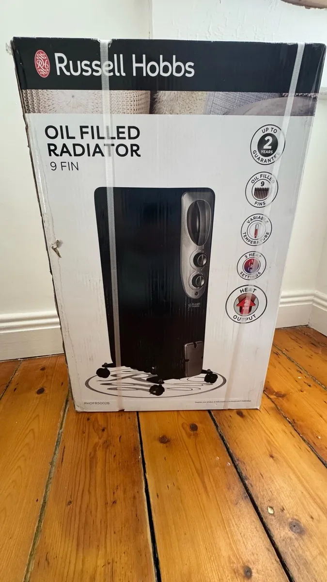 Russell Hobb Oil Heater 2kw - Image 1