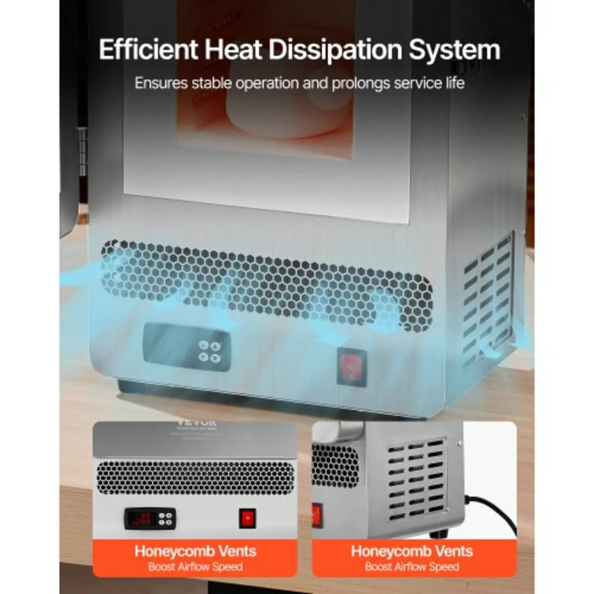 Tabletop Kiln Melter, 1500W Powerful Electric Kiln - Image 4