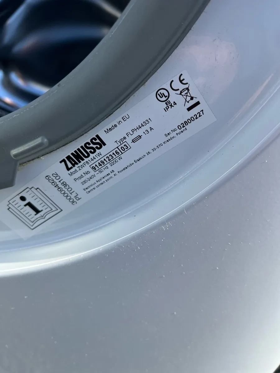 Zanussi washing machine - Image 4