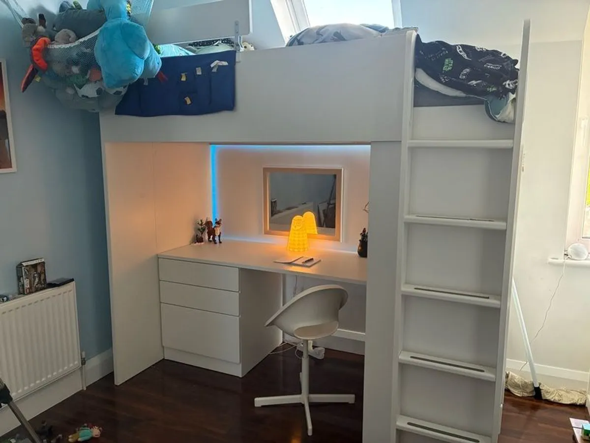 IKEA Smastad loft bunk bed/high sleeper - Image 1