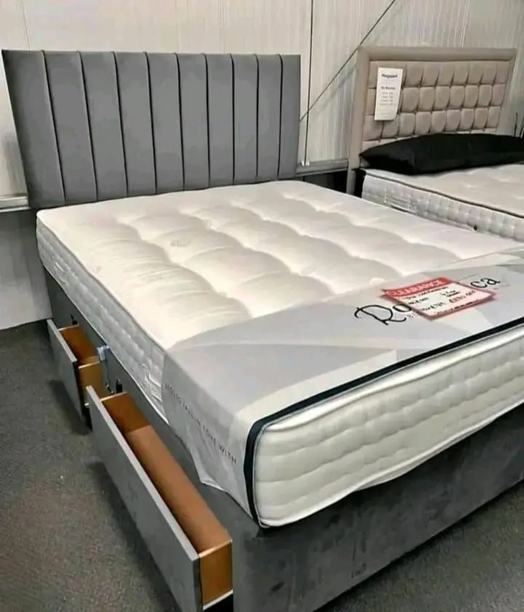 Brand New divan bed with mattress - Image 1