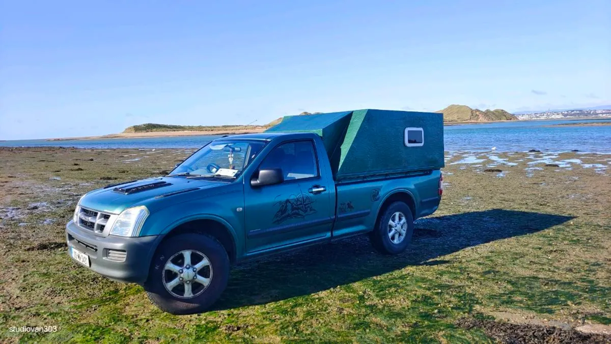 Isuzu rodeo mini camper - Image 2