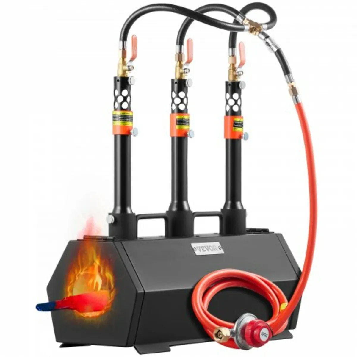 Propane Forge, 3 Burner Farrier Forge, 2600℉ Tool - Image 1
