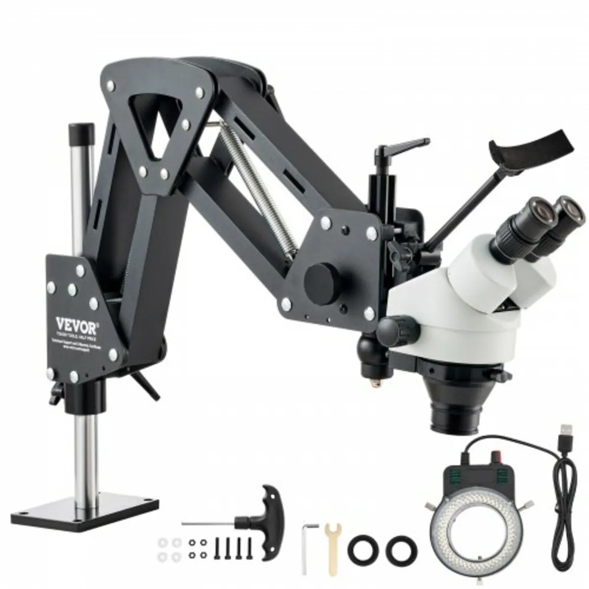 Multi-Directional Microscope with Spring Bracket, - Image 1