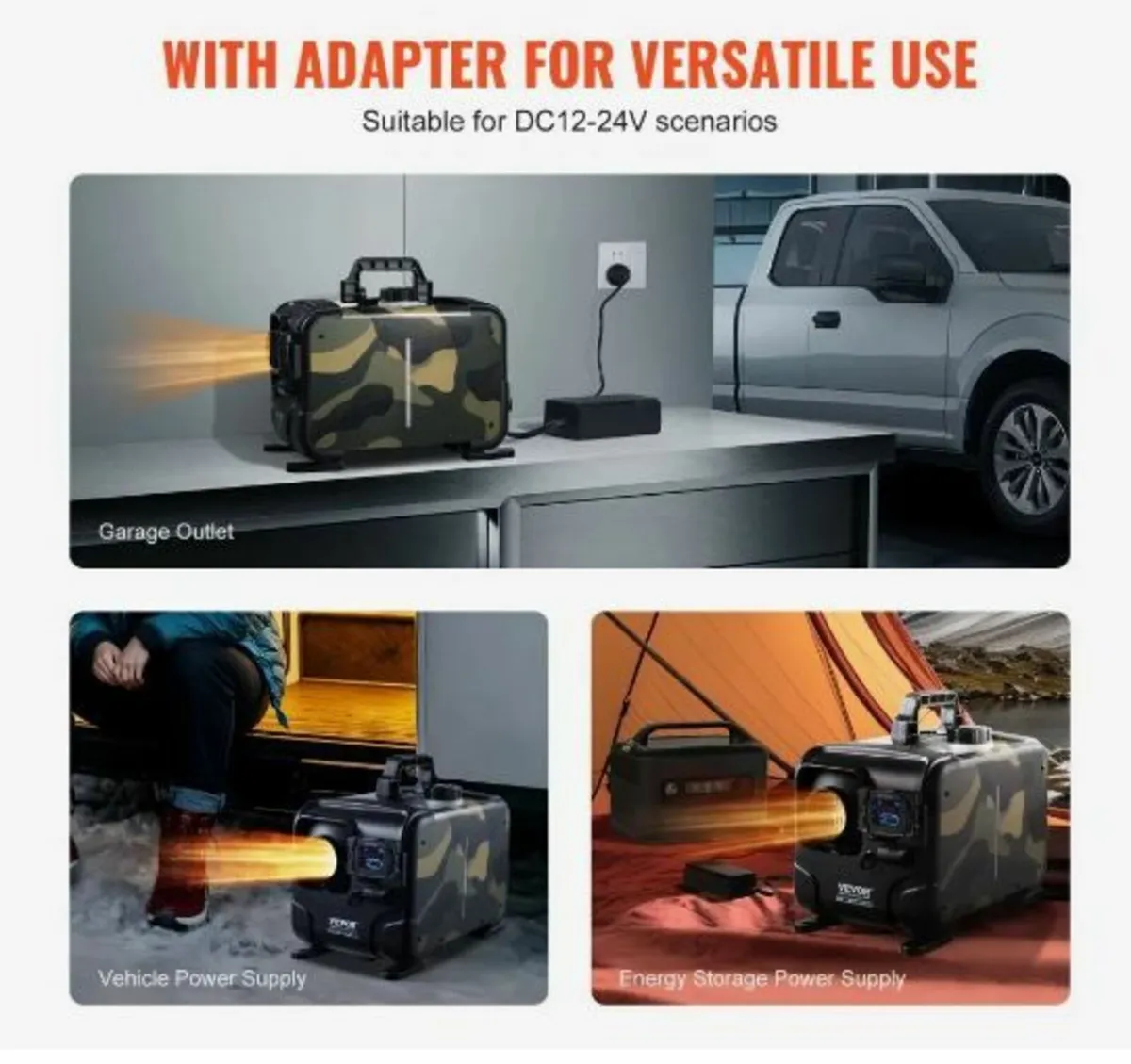 8KW Diesel Heater, 12V/24V - Image 2