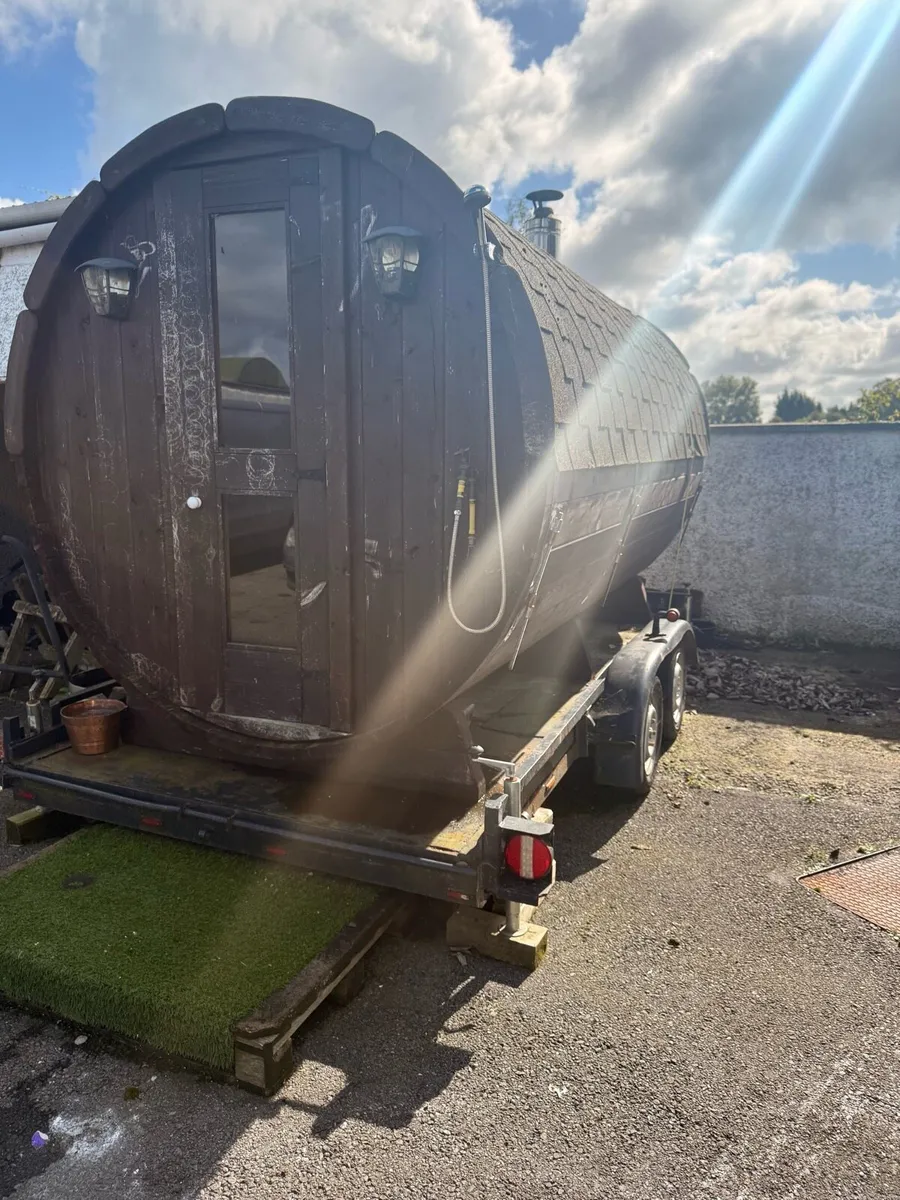 Barel sauna with trailer - Image 2