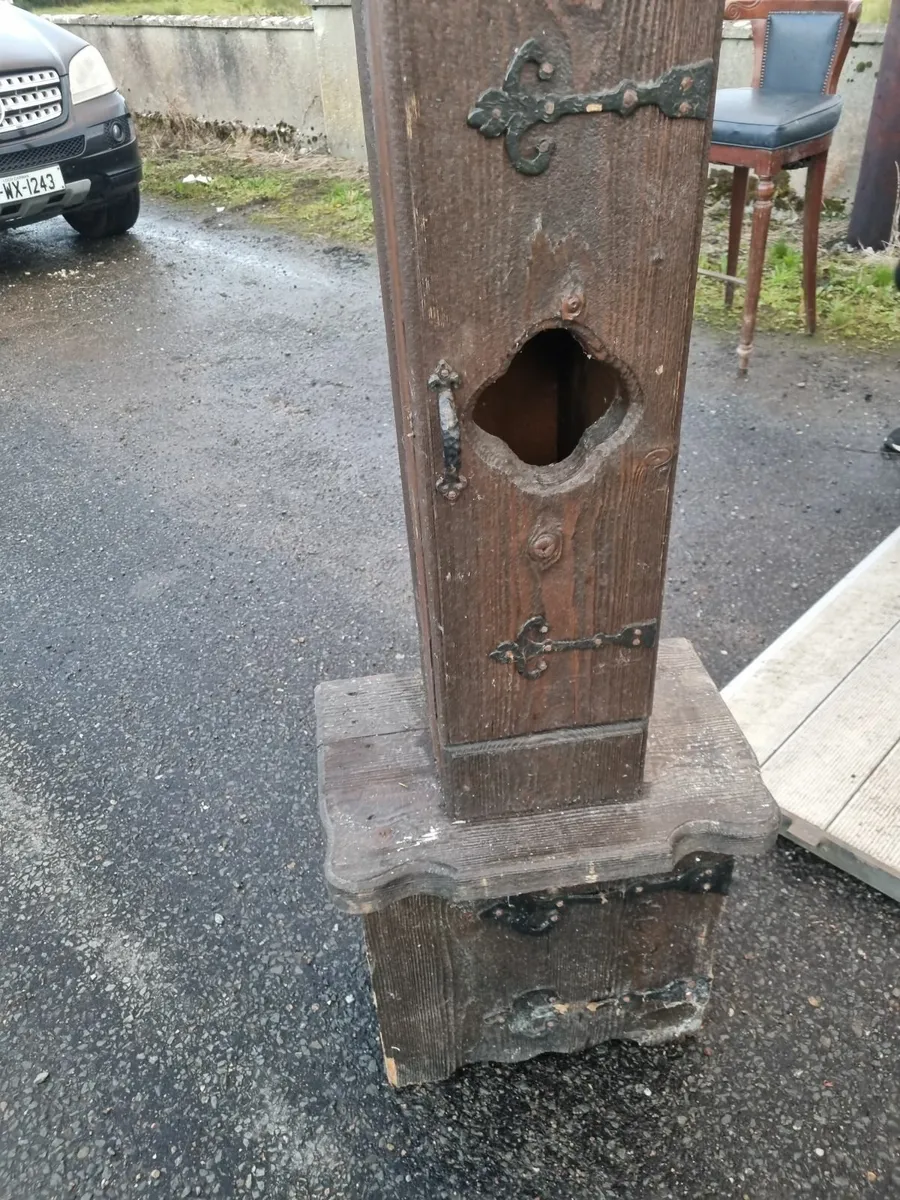 Antique clock case - Image 1