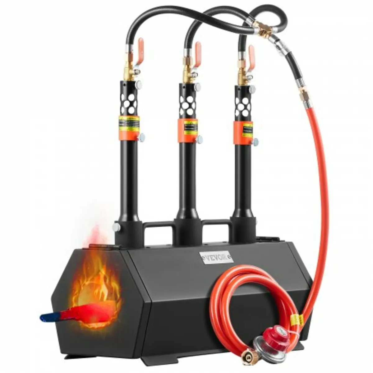 Propane Forge, 3 Burner Farrier Forge, 2600℉ Tool - Image 1