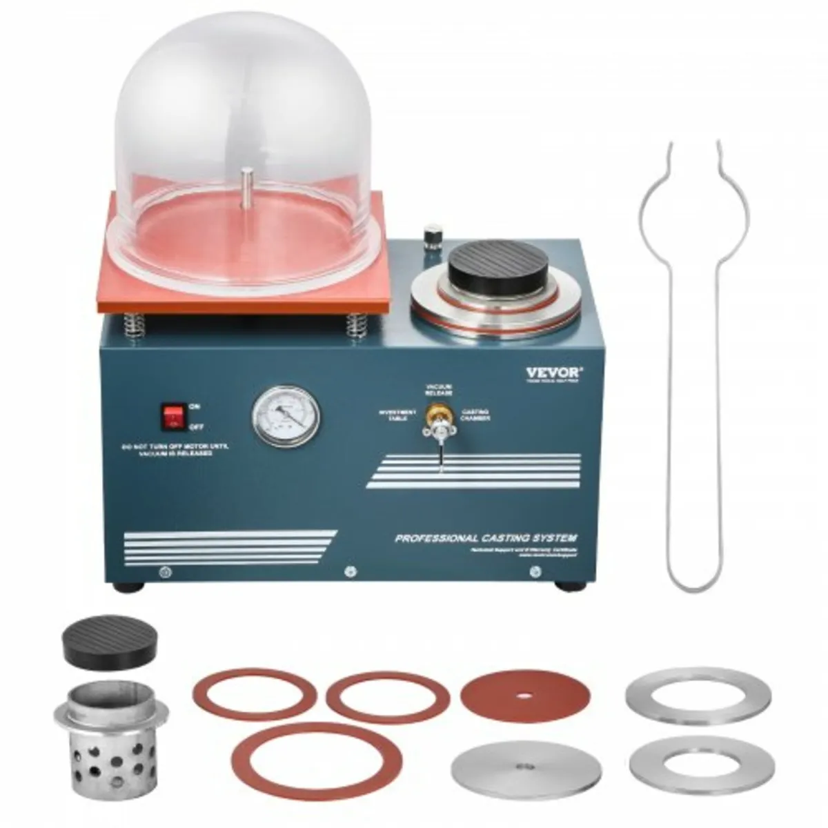 Vacuum Investing Casting Machine, 290W Power, with - Image 1
