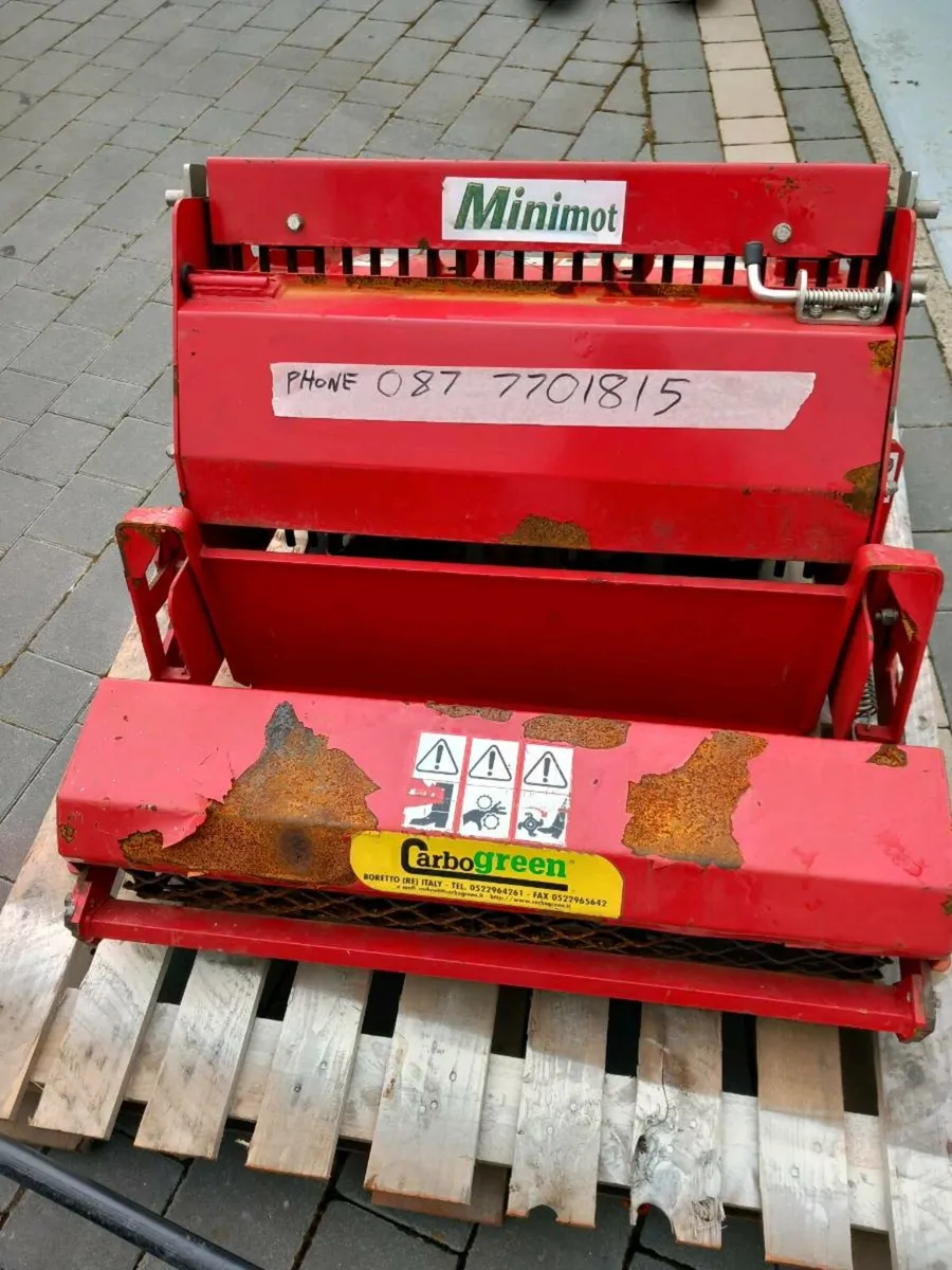 Garden stone burrier/rotavator - Image 1