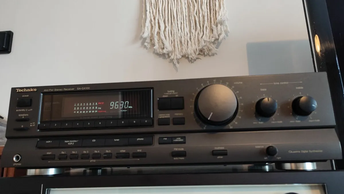 Classic TECHNICS SA-GX100 Receiver, VGC. Cleaned - Image 3