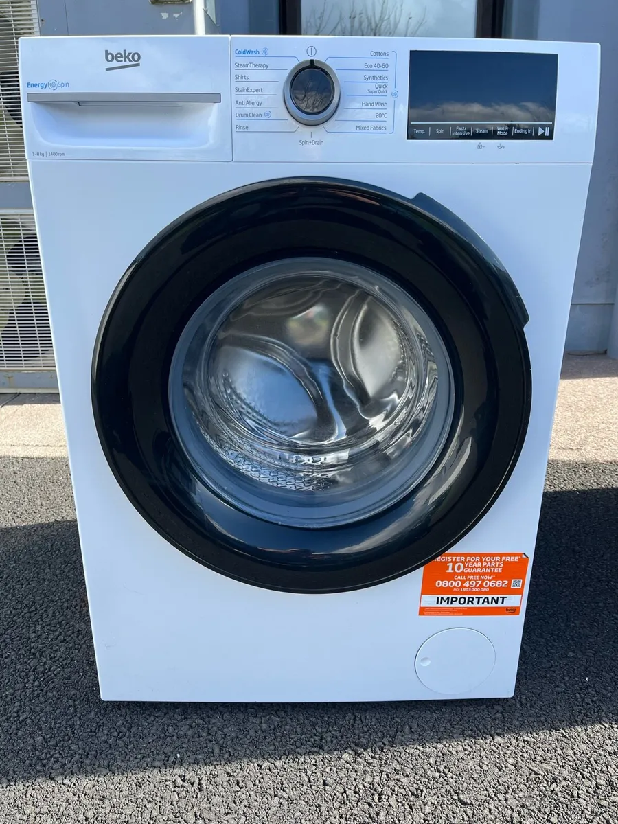 Beko 8kg washing machine - Image 1