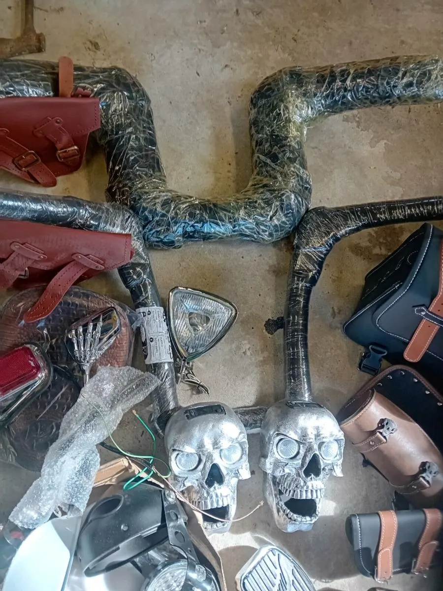 Selection of motorbike parts for sale - Image 3