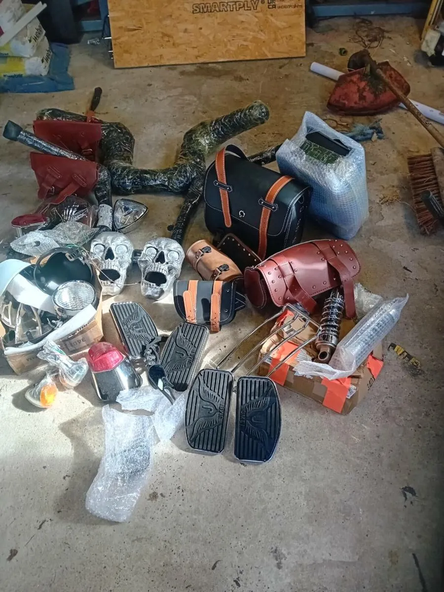 Selection of motorbike parts for sale - Image 4
