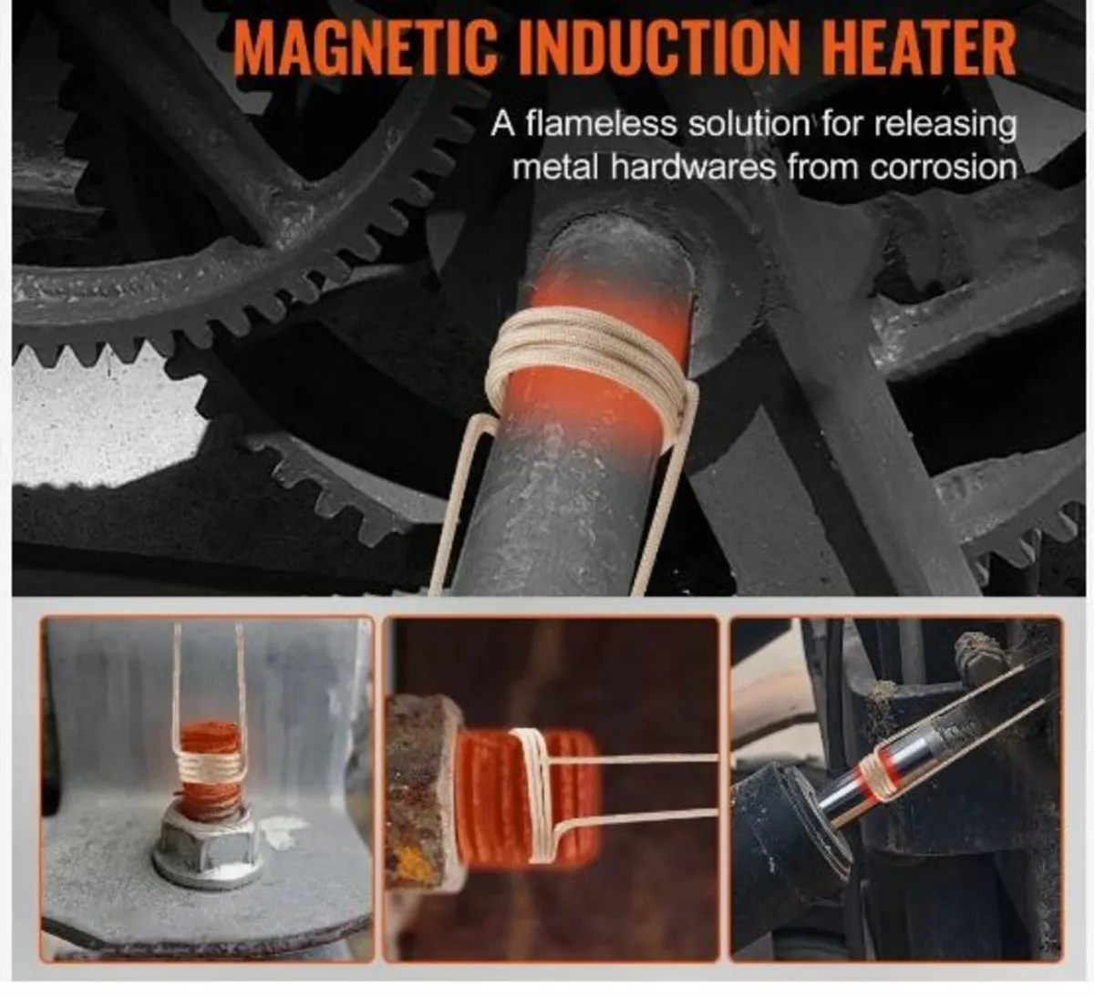 Magnetic Induction Heater Kit, 1000w 220V - Image 2
