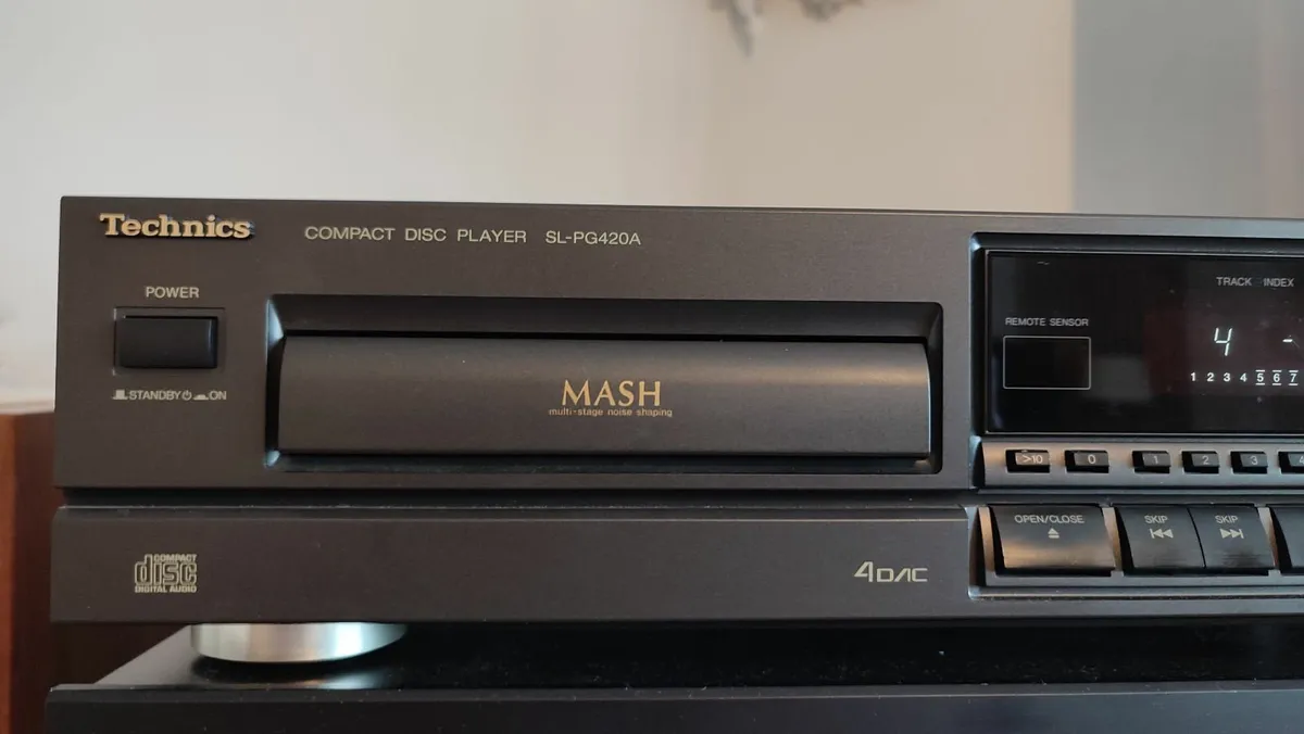 TECHNICS SL-PG420A, CD Player. Cleaned. VGC - Image 3
