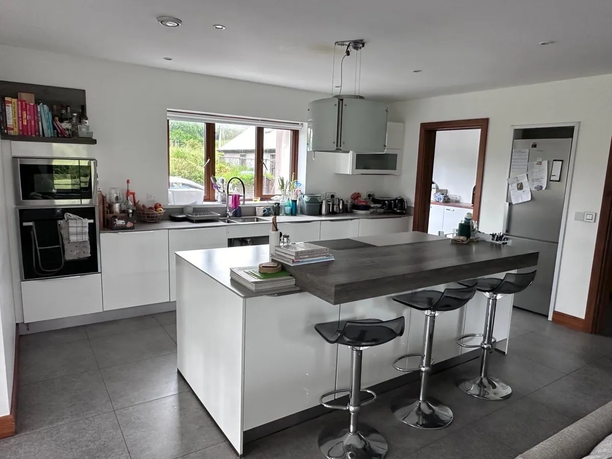 Full Cube White Gloss Kitchen / Utility - Image 2