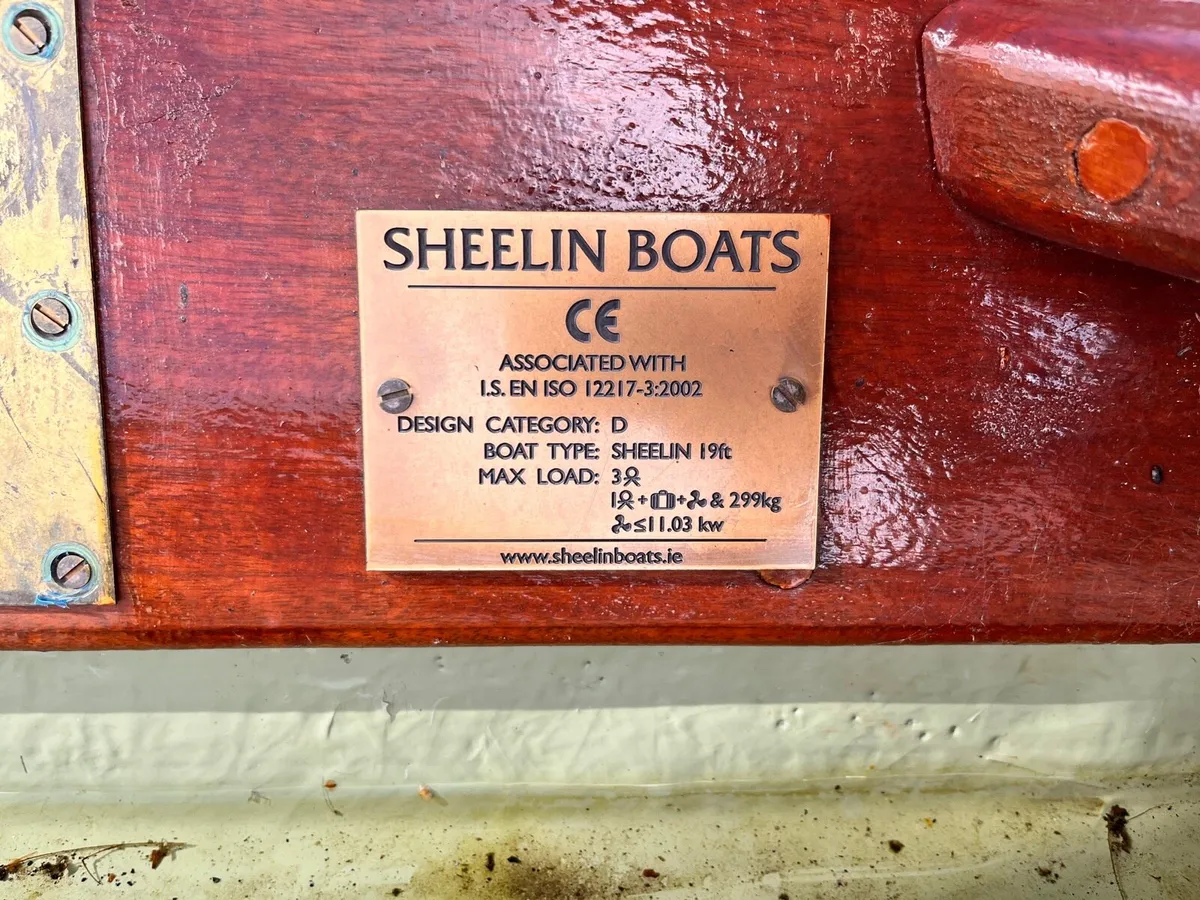 19ft Sheelin boat - Image 3