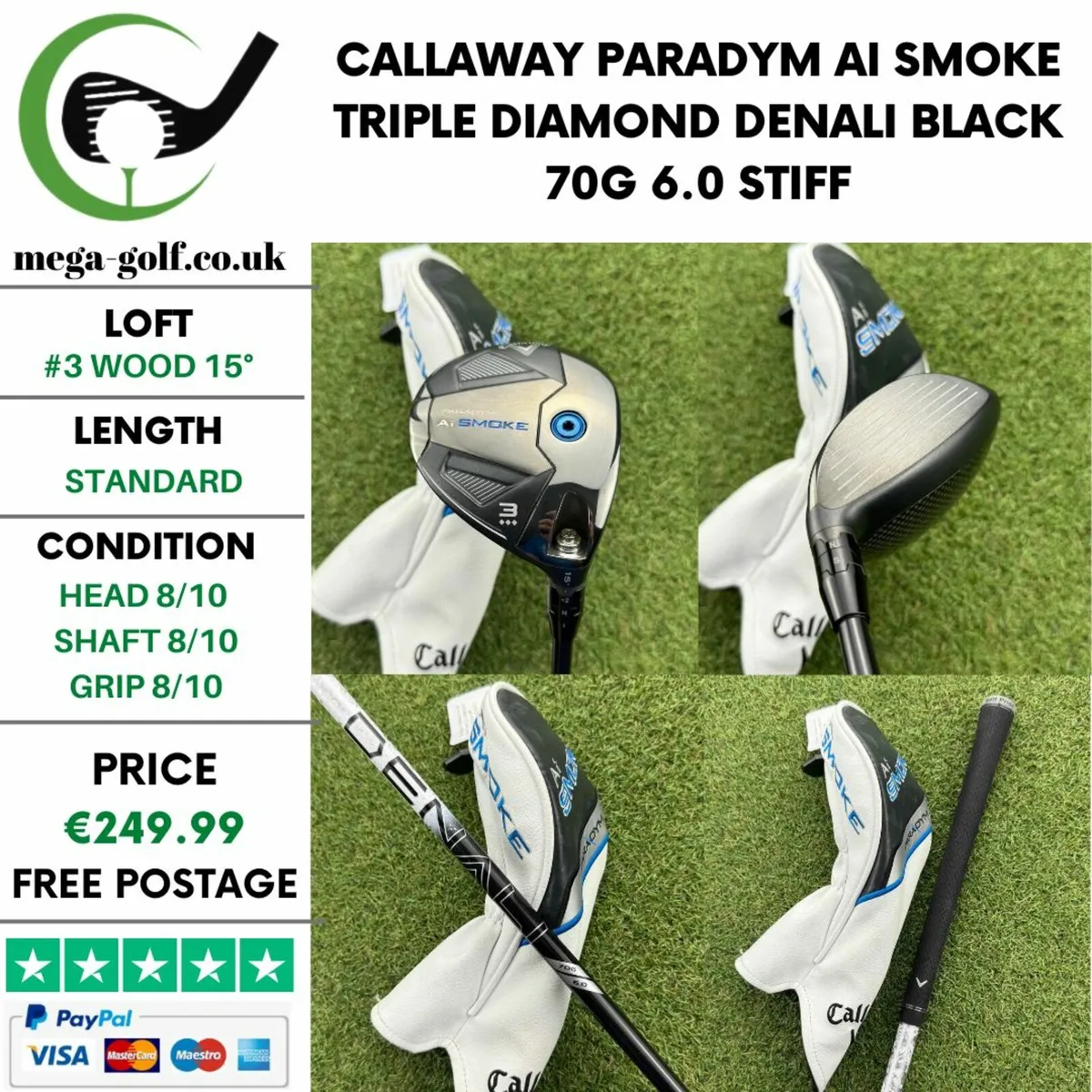 Callaway Paradym Ai Smoke Triple Diamond - Image 1
