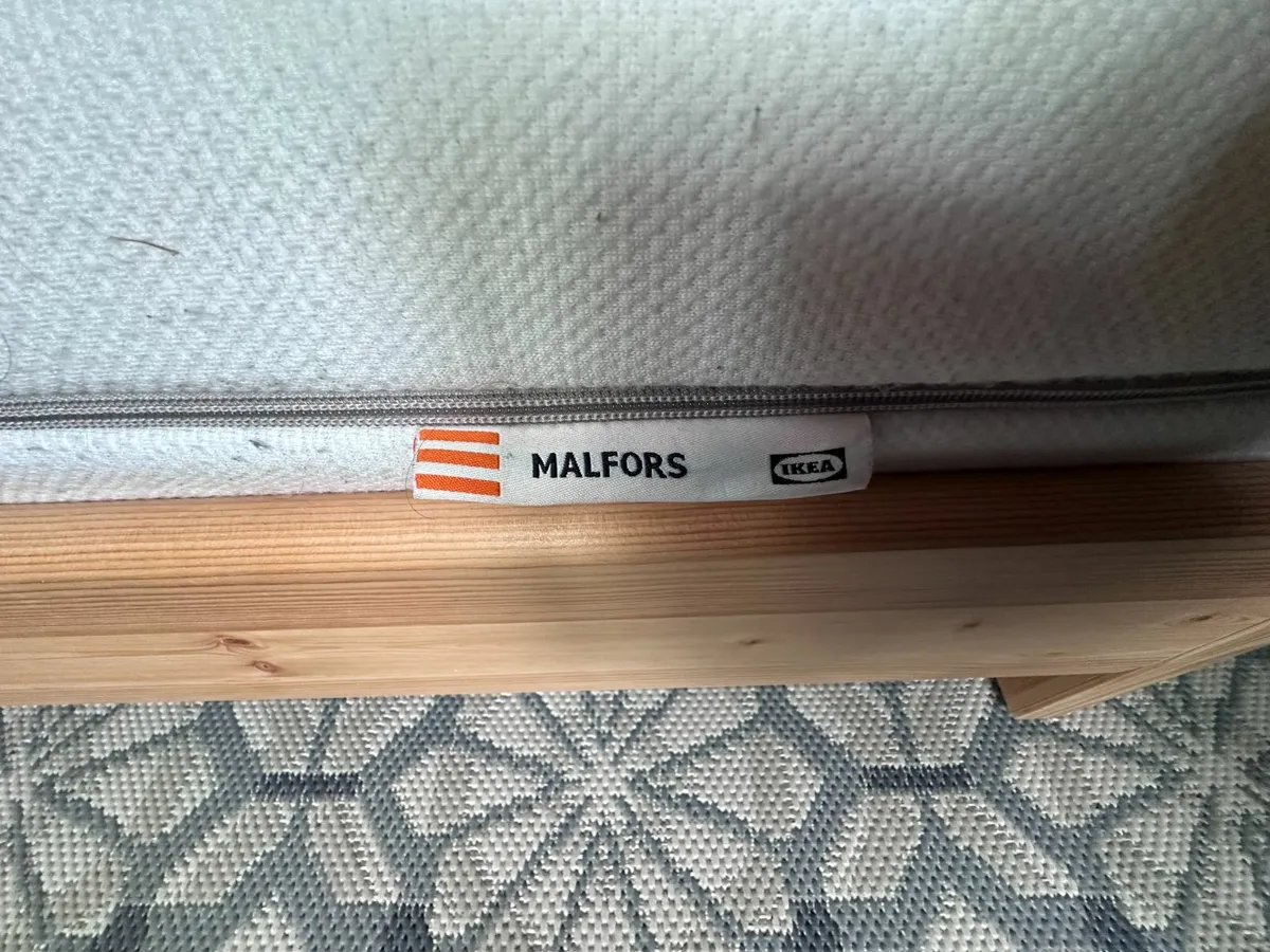 Ikea stackable beds, mattresses and headboard - Image 4