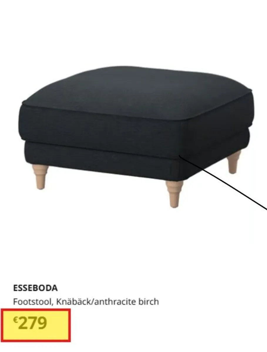 Ottoman / footstool - Image 3