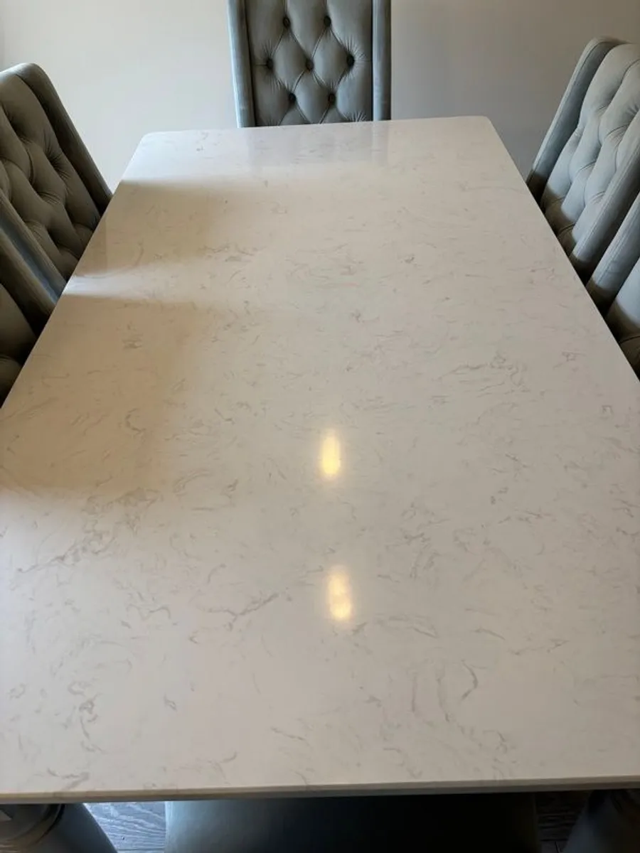 Dining Table & 6 Chairs - Image 2