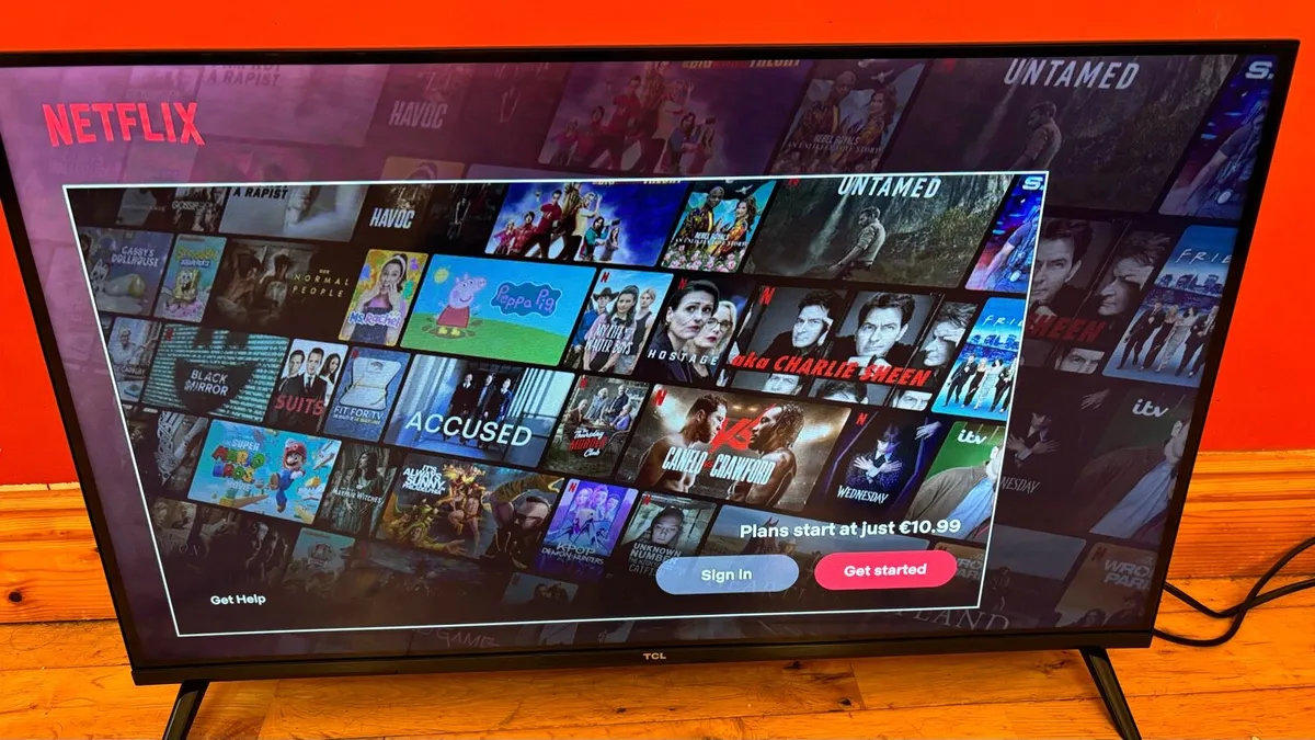 32” TCL Android Smart frameless TV - Image 2