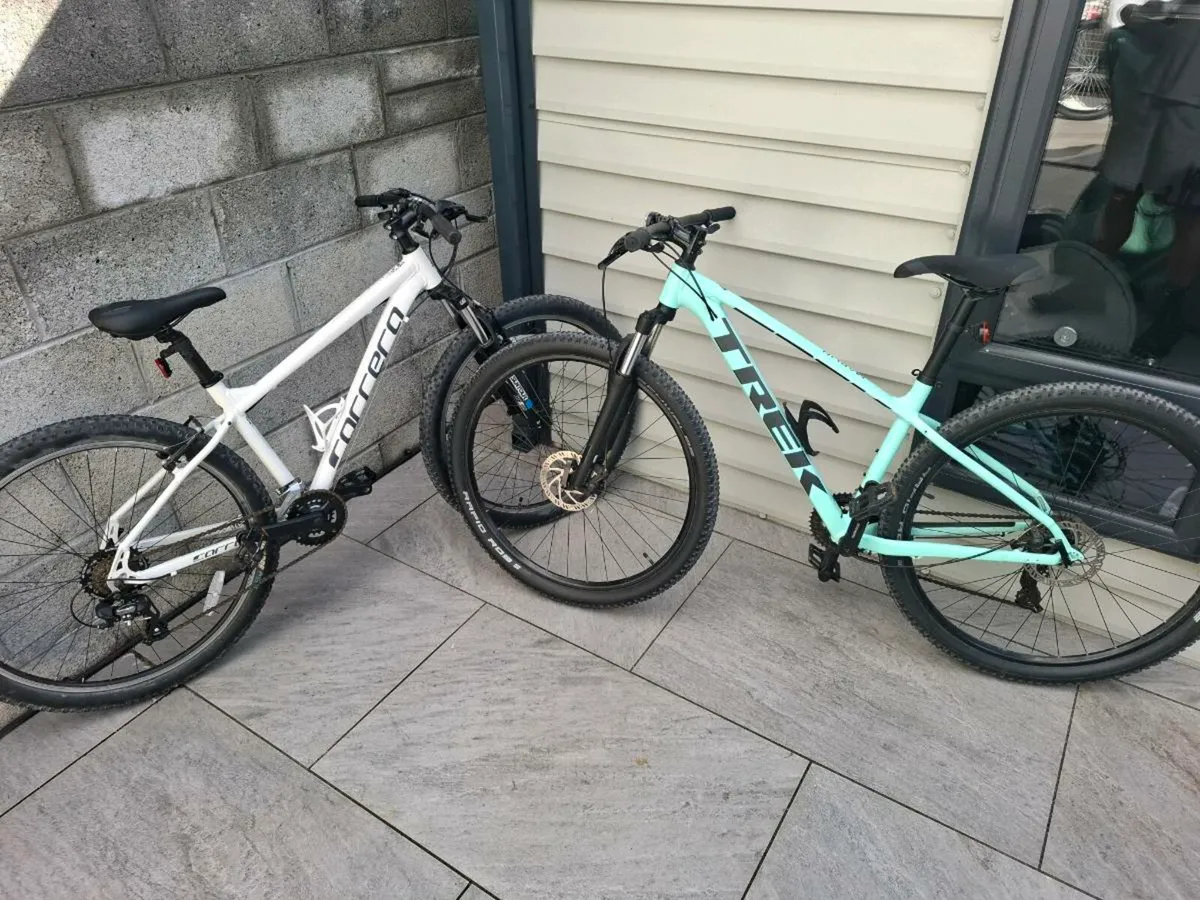 Trek Mountain bike + Carrera mountain bike - Image 1