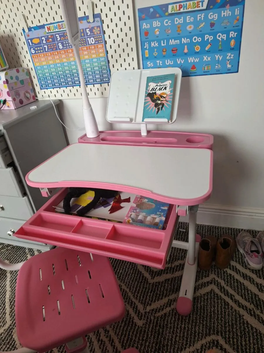 Two Children's desk & chair sets - sold separately - Image 2