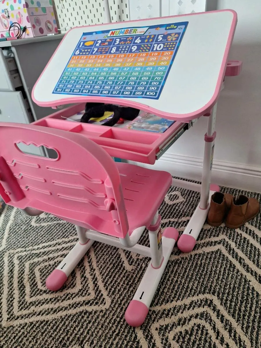 Two Children's desk & chair sets - sold separately - Image 4