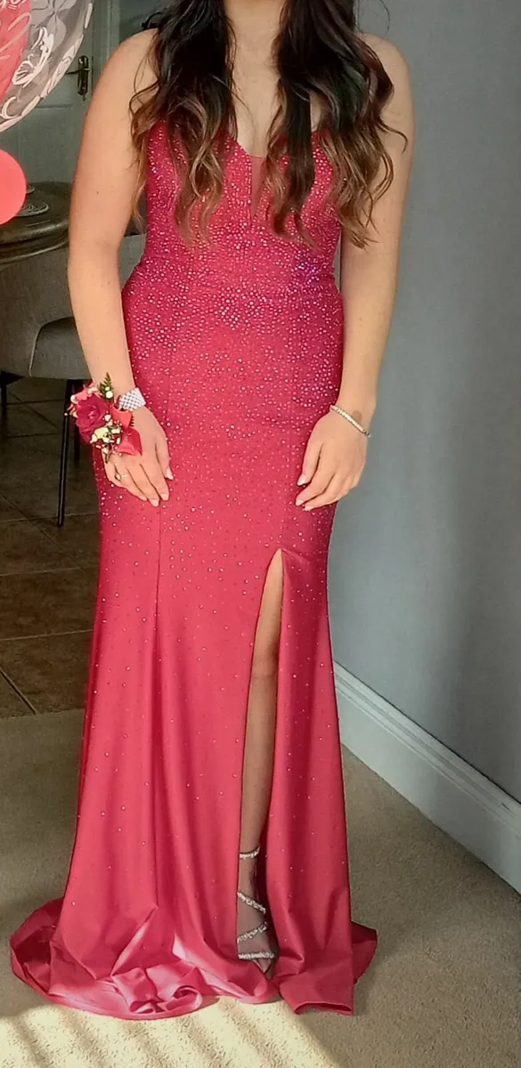 Red debs dress - Image 1