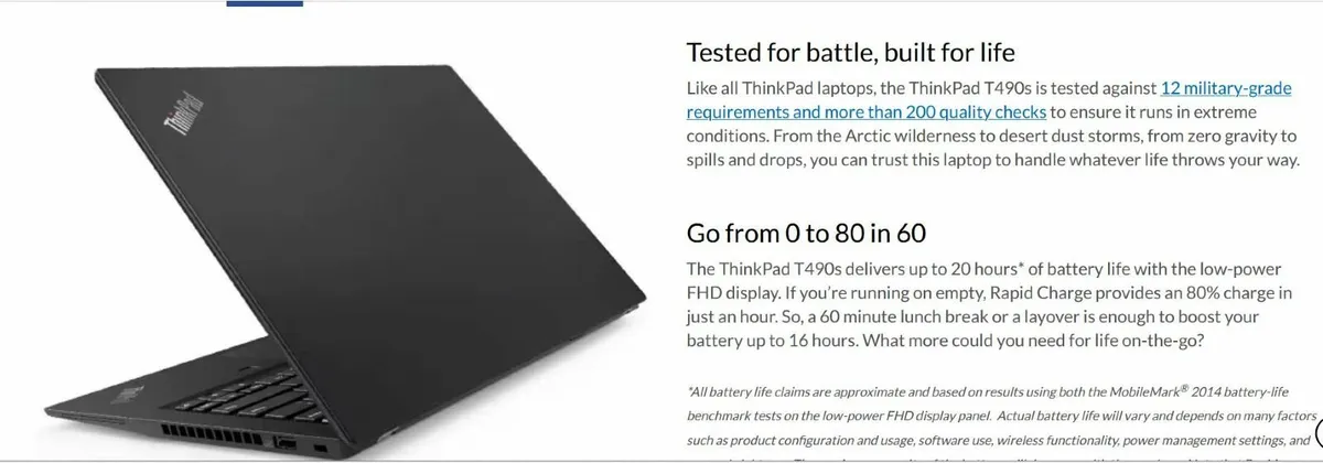 Lenovo ThinkPad T490S Windows 11 - Image 3