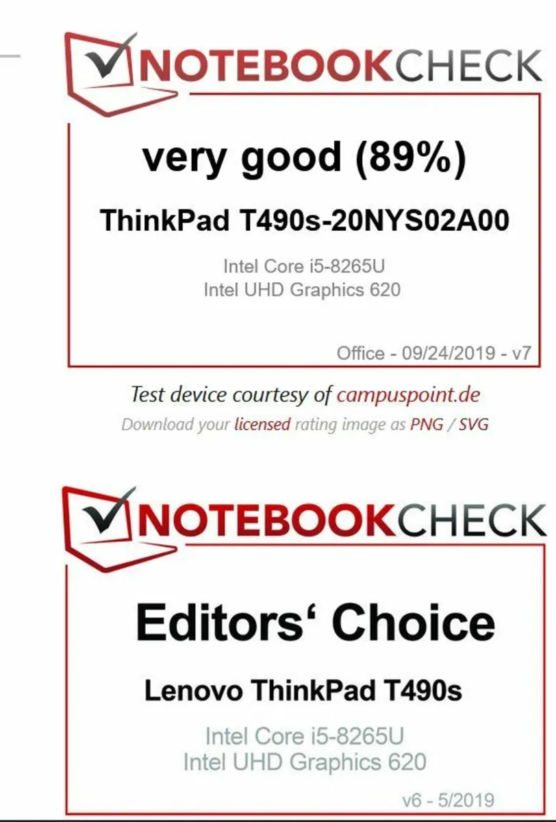 Lenovo ThinkPad T490S Windows 11 - Image 1