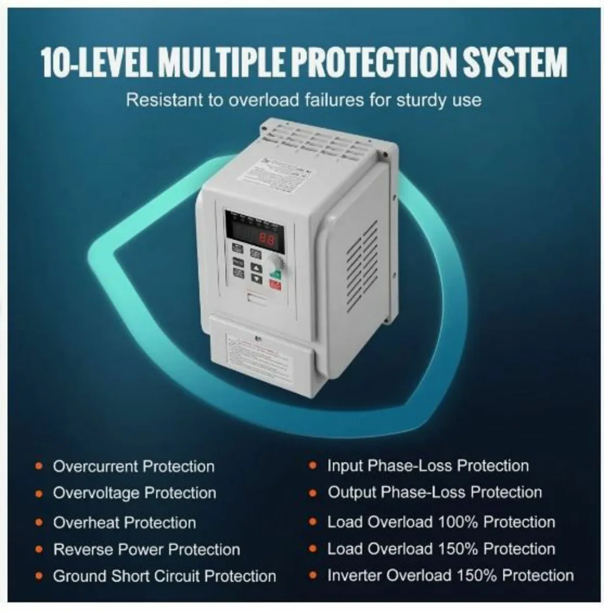 VFD 2.2KW 10A 3HP Variable Frequency - Image 1