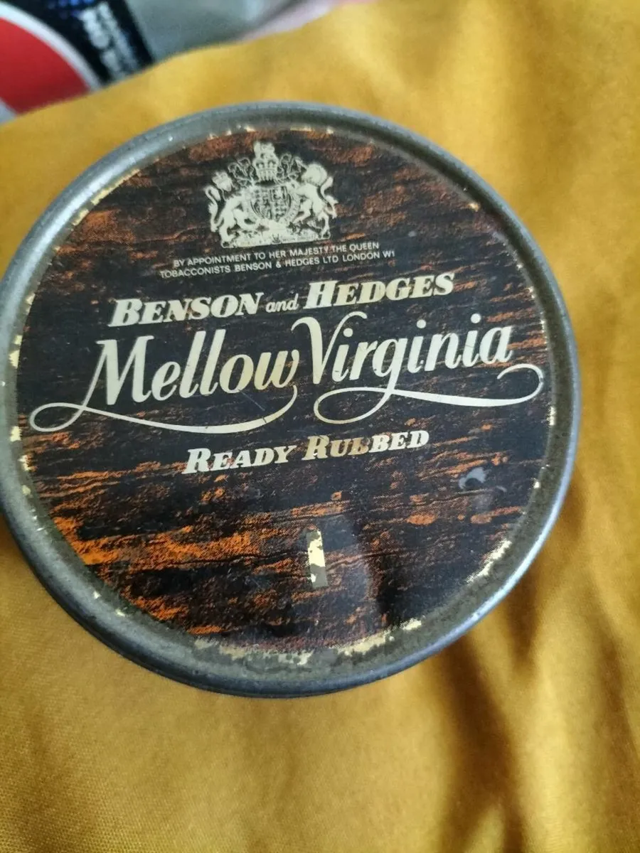 OLD VINTAGE BENSON AND HEDGES TIN LATE 1960S