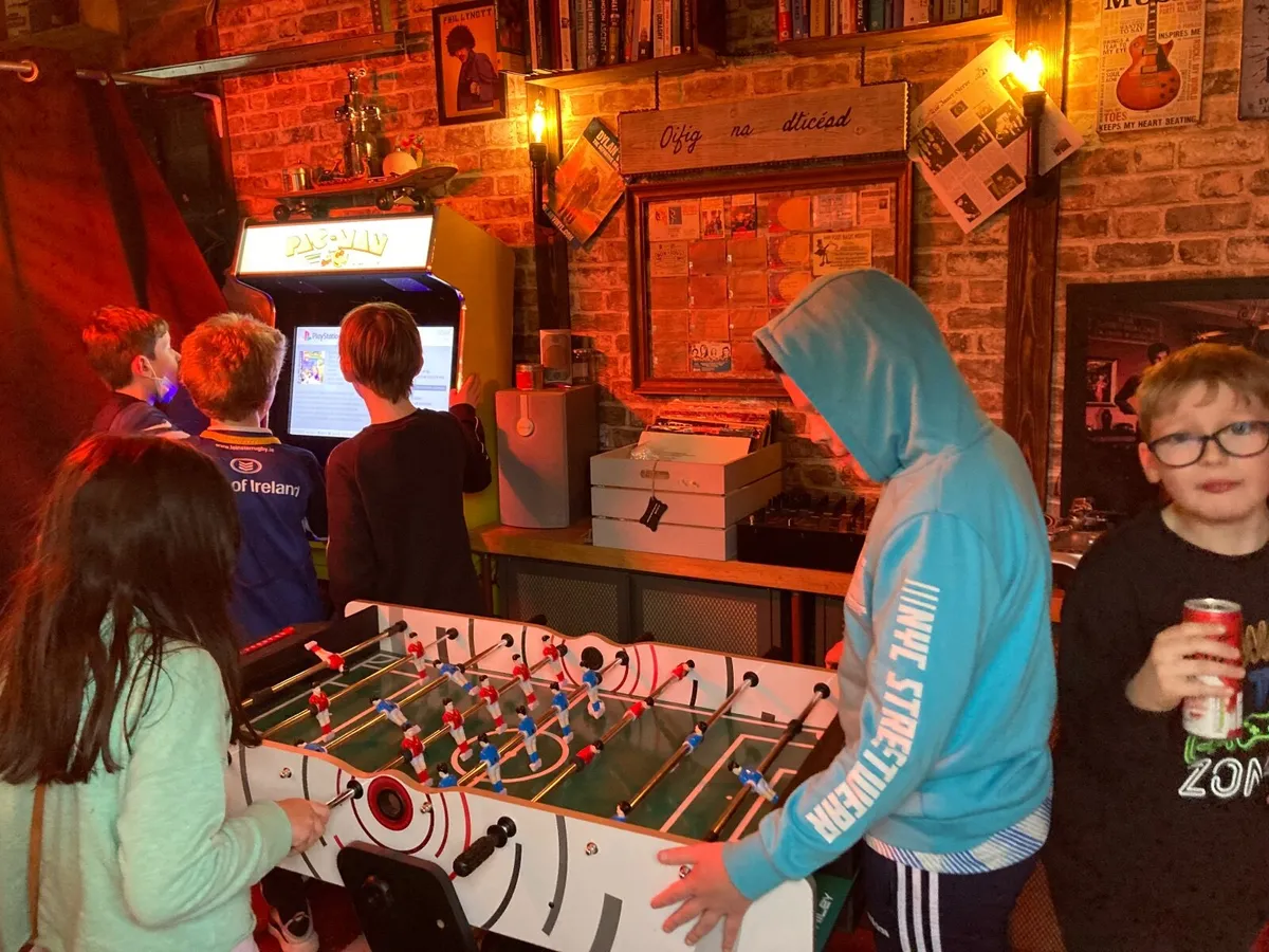 Like new Riley foldaway Football table - Image 2