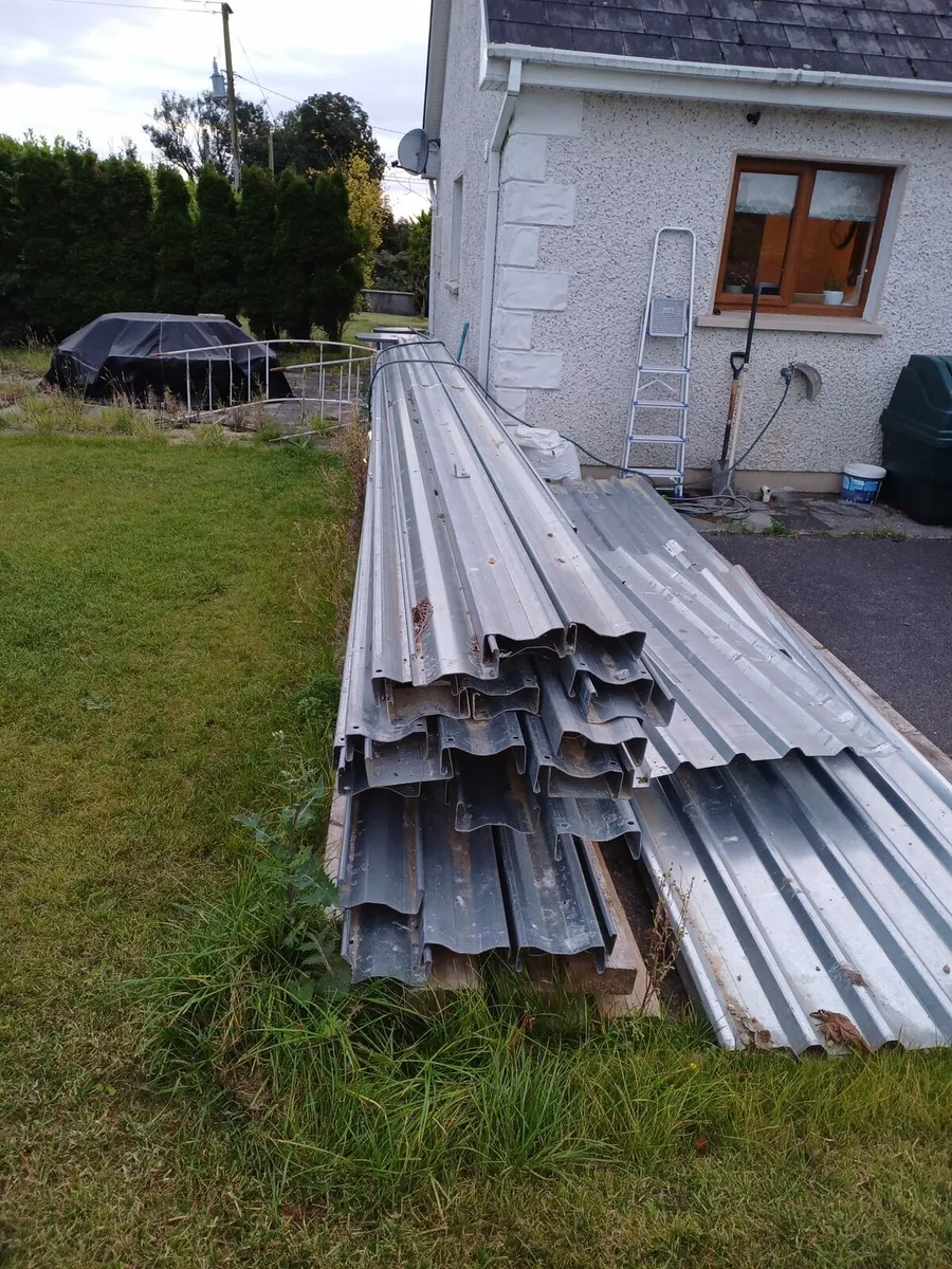 Purlins, cladding panels and steel for sale - Image 1