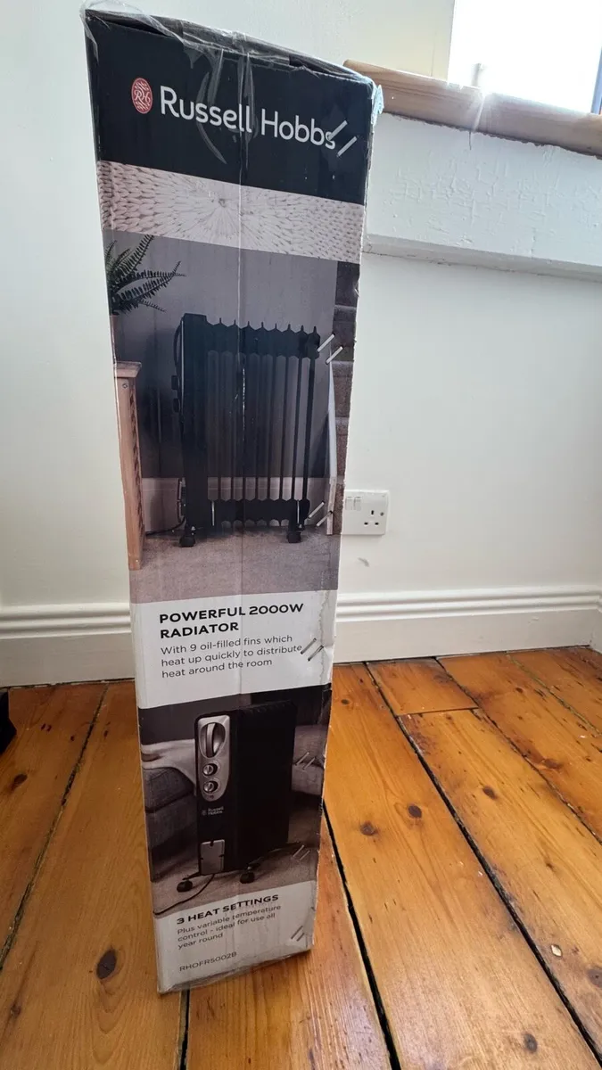Russell Hobb Oil Heater 2kw - Image 3