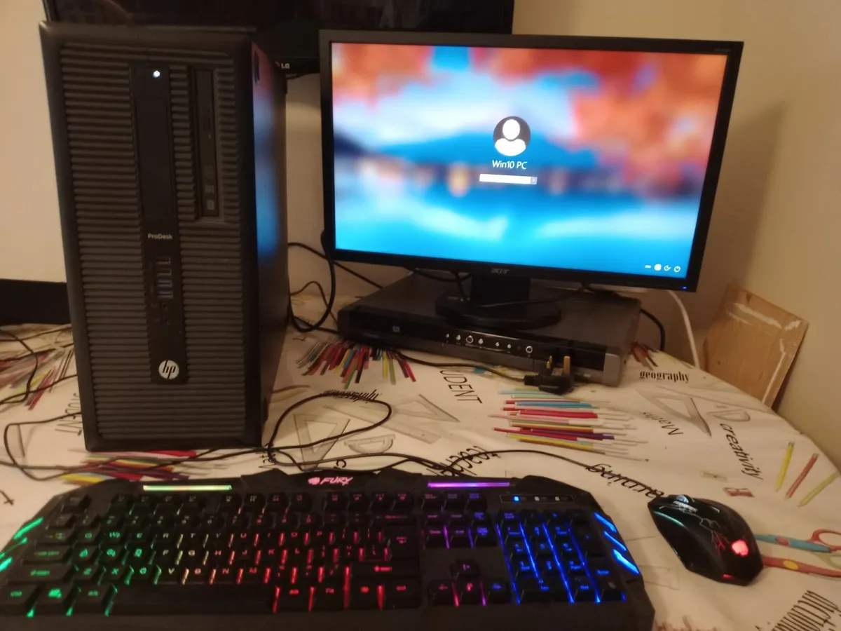 HP Gaming  PC, Intel i5, SSD,  Nvidia GTX1050i - Image 1