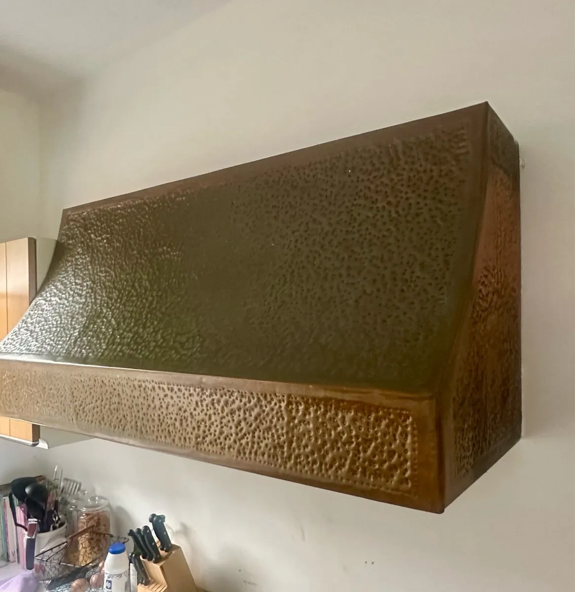 Vintage Copper hood - Image 1