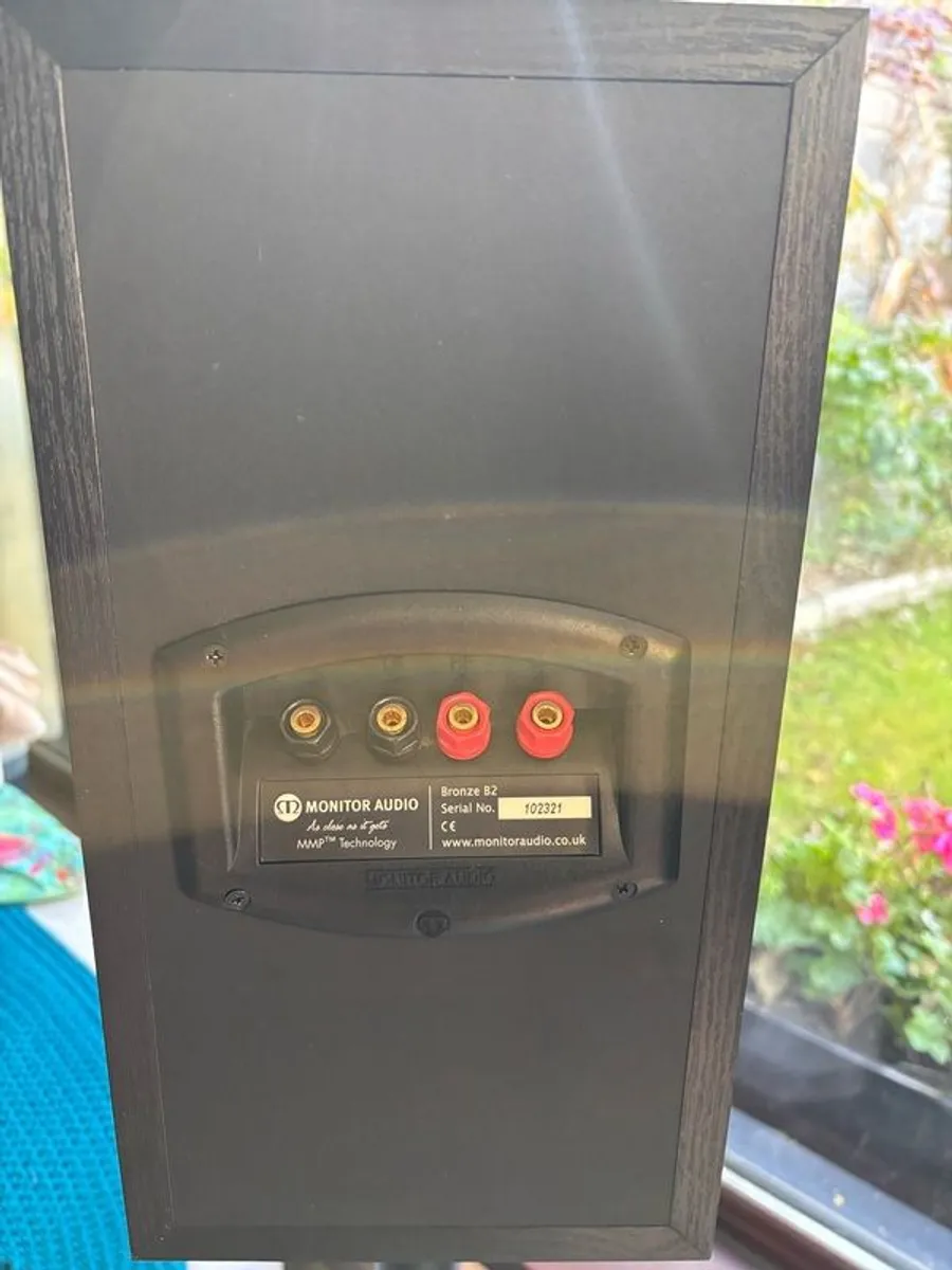 Monitor Audio Bronze B2 with stands - Image 4