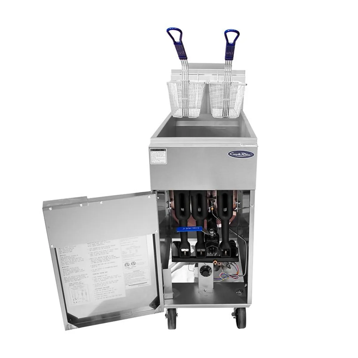 Cookrite ATFS40 3 Burner Gas Fryer - Image 2