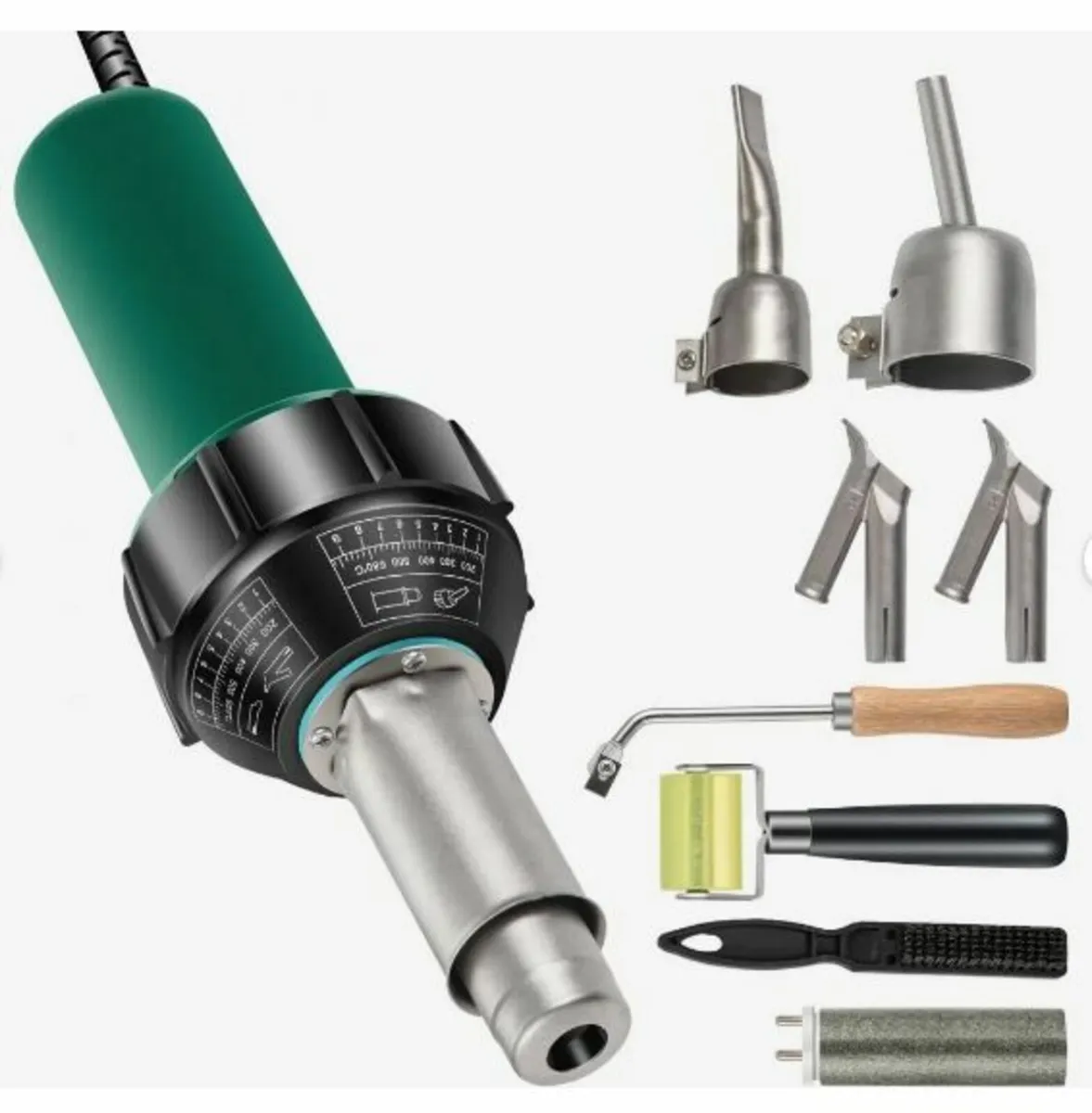 Roofing Welder, 8 Pcs PVC Welding Gun, 1600W - Image 1