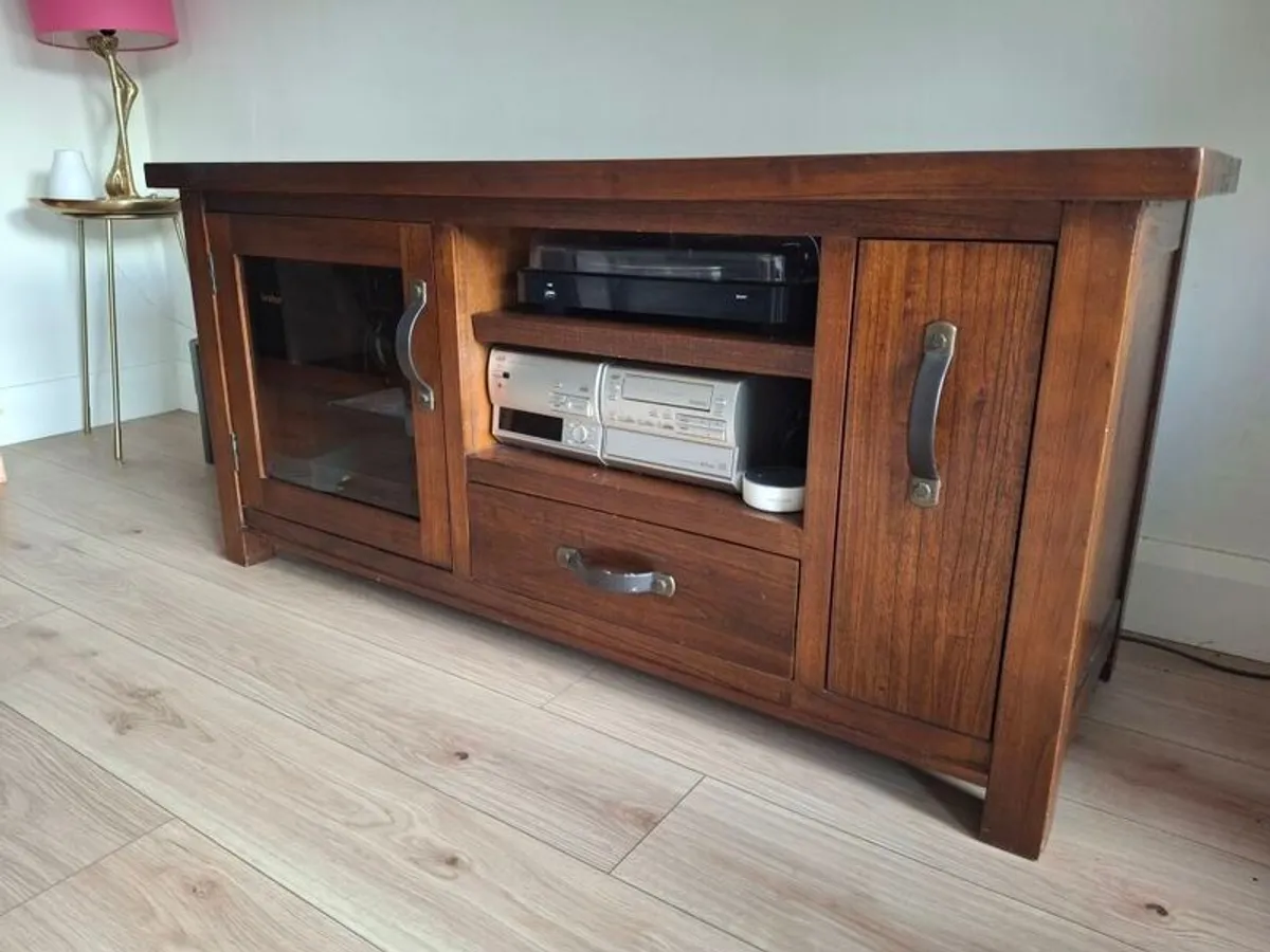 TV Unit - Solid Hardwood - Image 3