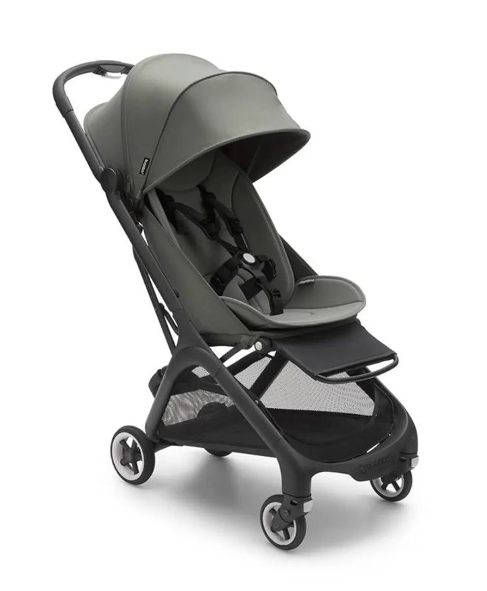 Bugaboo Butterfly with bugaboo footmuff forest green