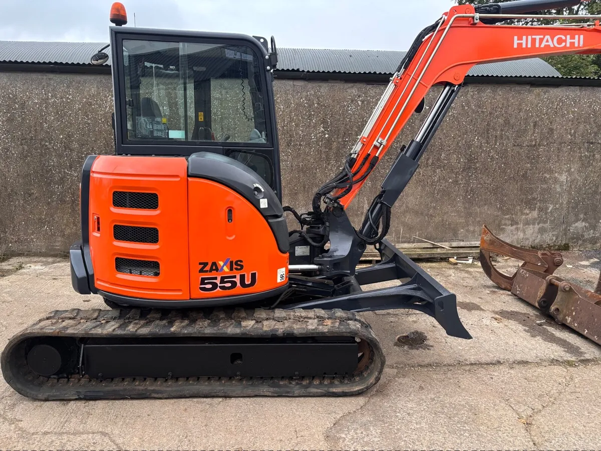 Hitachi Excavator - Zaxus 55U - Image 1