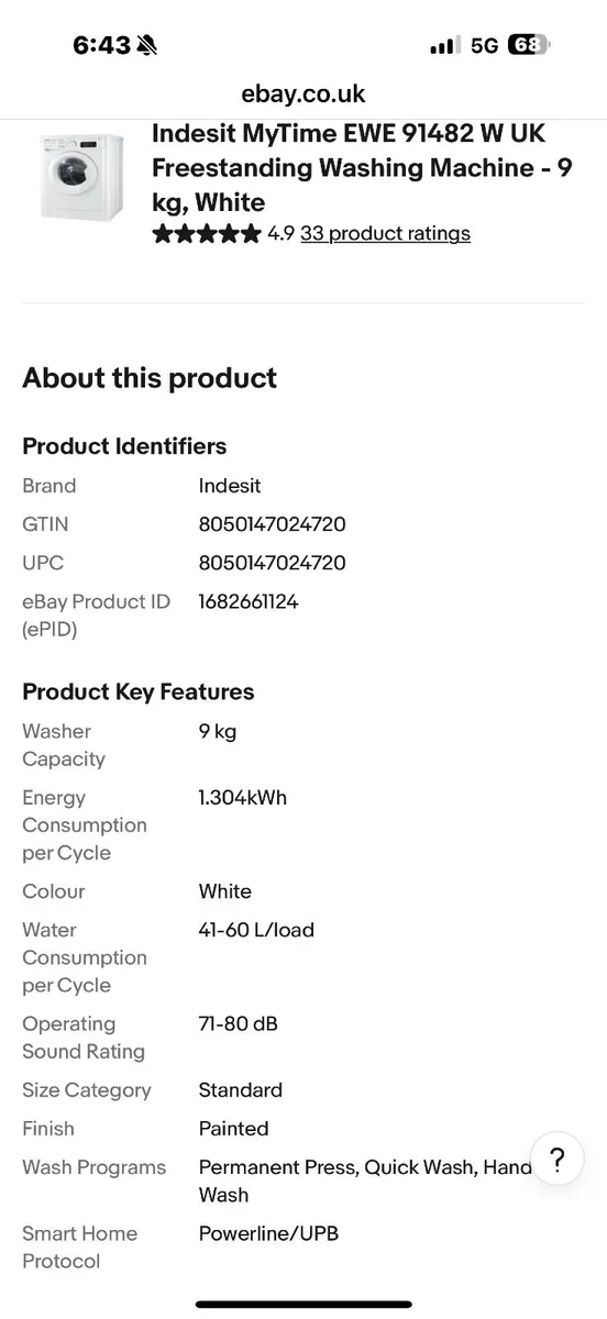 Wash Machine - Image 1