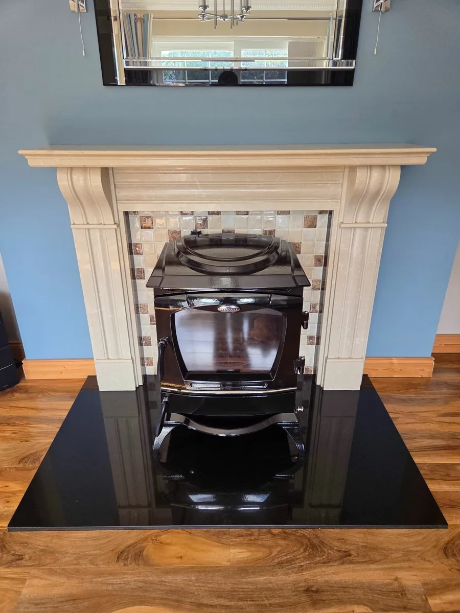 Stanley Reginald Boiler Stove - Black Enamel - Image 1